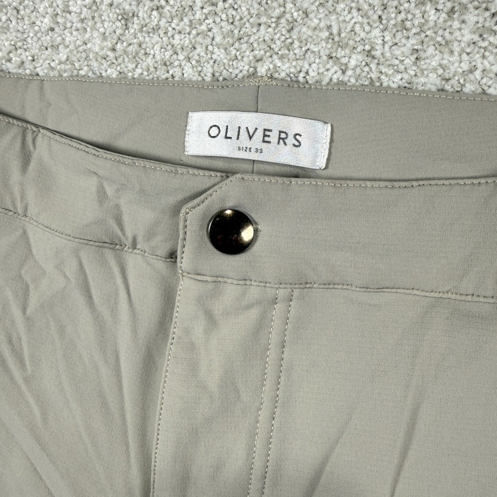 Olivers All Over Shorts Mens Size 33 Khaki Tan Performance Stretch Ripstop
